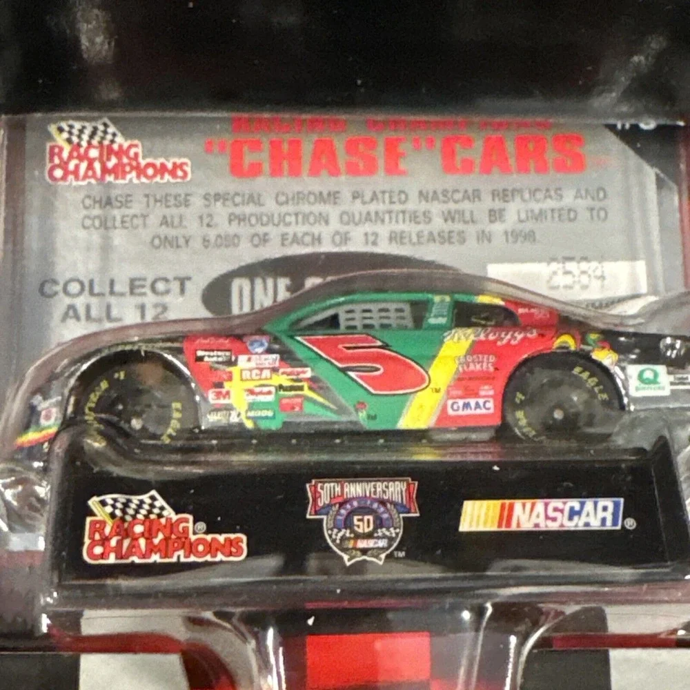 NASCAR‎ Chase Car Collection 12 Total Cards 1998 Racing Champions 50th Anniv.